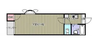 はるか三恵【3階】の間取り