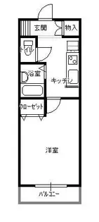 レジデンス・コスモANNEX【3階】の間取り