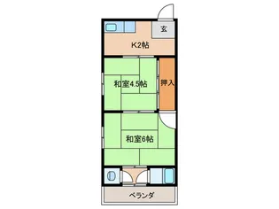 額田文化【1階】の間取り