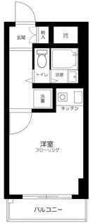 ライオンズマンション明石町【4階】の間取り