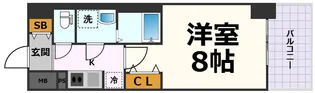 S-RESIDENCE堀田NorthII【6階】の間取り