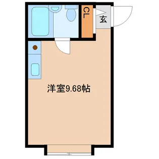 オリーブハウス【1階】の間取り