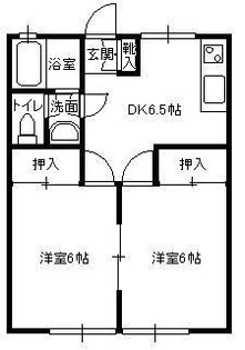 コーポ・サーティー【2階】の間取り