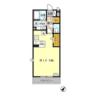 カサ・フェリス阿佐ヶ谷【1階】の間取り