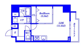アーバネージュ新横濱【5階】の間取り