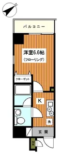 横浜コーヨー十番館【8階】の間取り