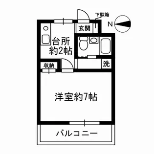 アネックス調布II【1階】の間取り
