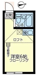 ユナイト初音ミックスナッツ【2階】の間取り