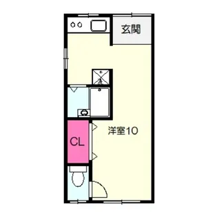 メビウス南花田ハイツ【2階】の間取り