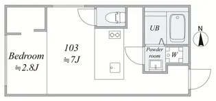 trias148【1階】の間取り