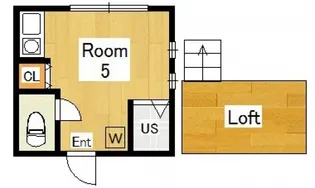 アーバンプレイス笹塚B【2階】の間取り