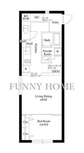 レグルス千歳船橋【2階】の間取り