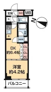 ARCOBALENO HASUNEI【2階】の間取り