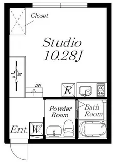 ALERO千石【1階】の間取り