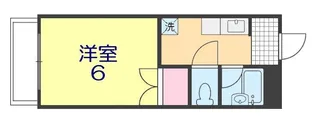 コーキハイツ【1階】の間取り