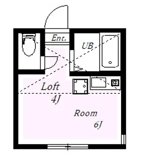 ユナイト 白楽ネーシア【1階】の間取り