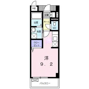 アルモニア エンネ【4階】の間取り