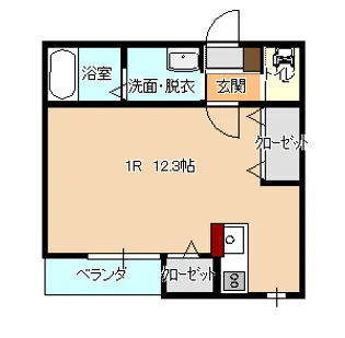 アルチェ駅前【2階】の間取り
