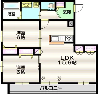 グランドゥール ソレイユ 浦和II【3階】の間取り