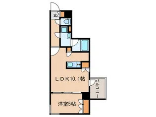 ザ・レジデンス神楽坂II【3階】の間取り