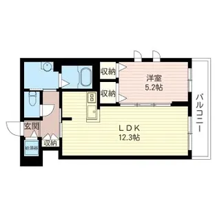 MAHANA HOUSE【1階】の間取り