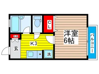 ミキハイム【1階】の間取り