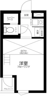 ライブコア赤羽【2階】の間取り