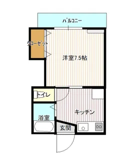エストワン本町【1階】の間取り