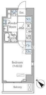 グランジット月島TOKYO BAY【2階】の間取り