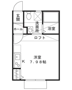 ランドヒルズ長津田【1階】の間取り