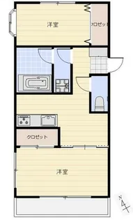 コーポMR【4階】の間取り