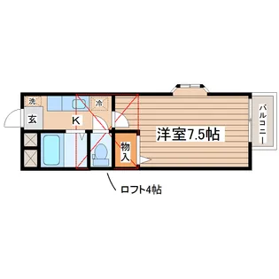 ヴァルーンレイム13【1階】の間取り