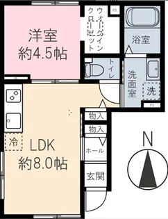 luce del sole【2階】の間取り