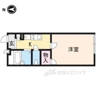 レオパレス京都【2階】の間取り