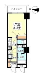 セントラル堺東【3階】の間取り