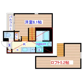 RIZEST春夏秋冬 -春ー【1階】の間取り