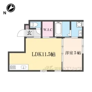 ランマンスクエア【2階】の間取り