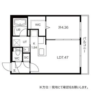 THE RESIDENCE ASABU(ザ レジデンス麻生)【2階】の間取り