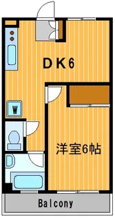 ダイアパレス白楽【5階】の間取り
