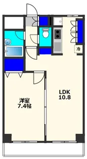 マンション・オブ・エクセレンス【4階】の間取り