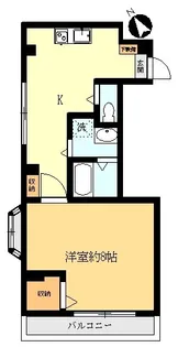 DEGUCHI1号棟【2階】の間取り