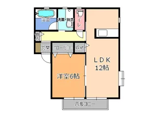 モア・ブライトIII【2階】の間取り