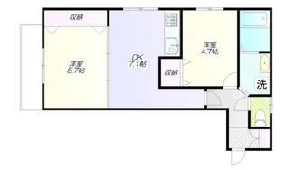 グランシャリオ阿佐ヶ谷【1階】の間取り