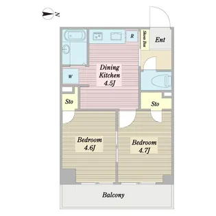 アストライア【3階】の間取り