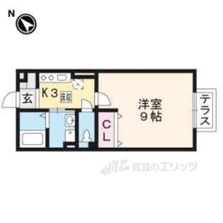 コンフォートM-2【1階】の間取り
