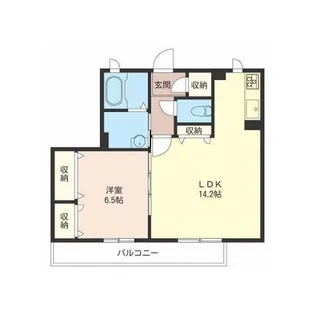 シェトワ丸山台【1階】の間取り