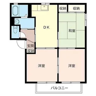 ベルアージュ【1階】の間取り