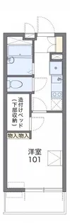 朝日【2階】の間取り