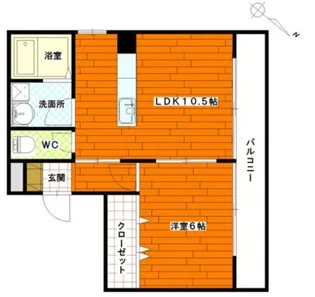 桧山ビル【2階】の間取り