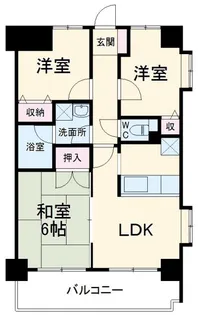 ローヤルヒルズ【5階】の間取り